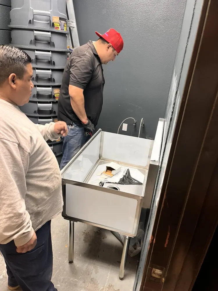 Commercial plumbing and sink installation in Star Cross